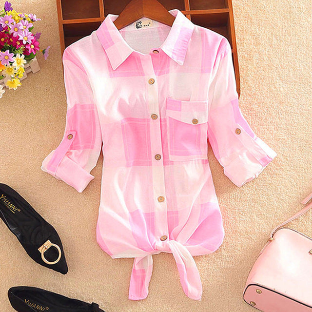 100% Cotton Women Tops & Tees Autumn Summer Long Sleeve T-Shirt 2018 Female Tunic Tumblr 3/4 Causal Fashion t shirt Women Shirts