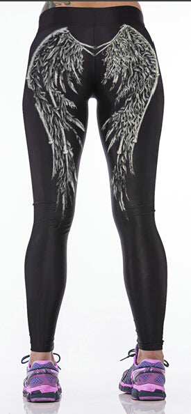 High Waist Workout Leggings 3d Print Skull Legging Push Up Breathable Spandex Fitness Clothing Sporting Leggins Women Pants
