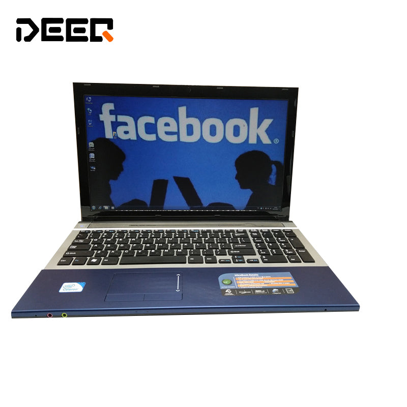 15.6 Inch PC Computer Windows 7/8 With DVD-RW 8GB +1TB HDD Laptop Qual Core Atom 1.99GHz Wifi notebook netbook 1920*1080P
