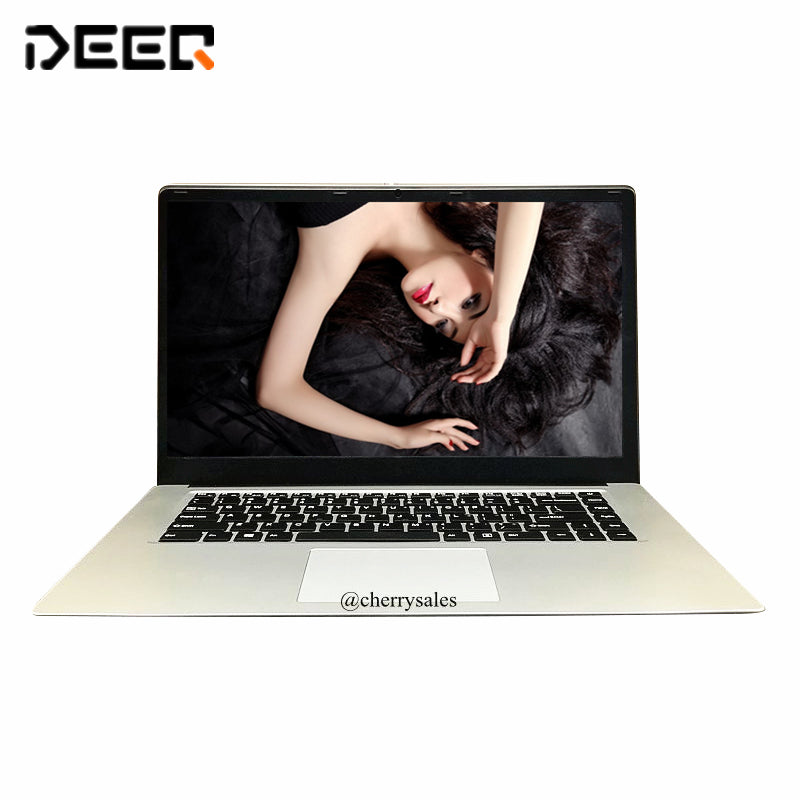 15.6 inch ultrabook with 4G RAM 64G ROM In-tel Atom X5-Z8300/8350 Windows10 System Laptop HDMI WIFI