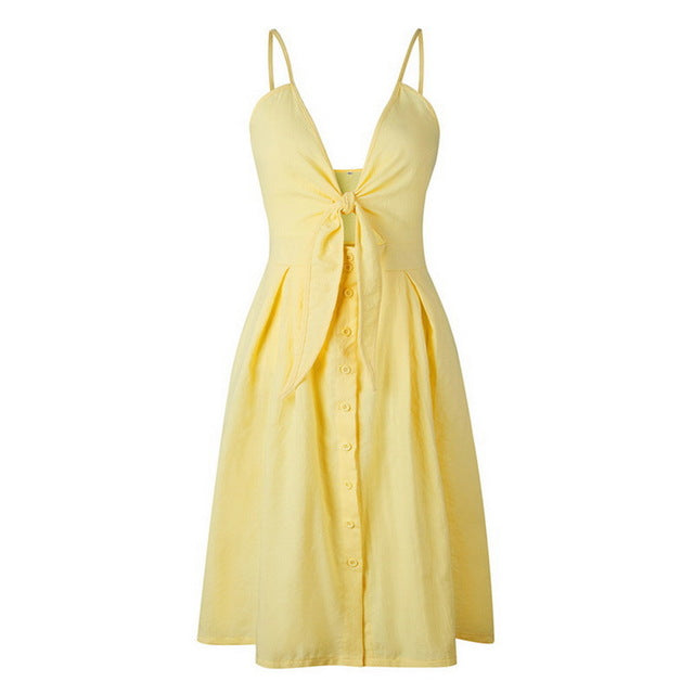 CALOFE Sexy Party Dress Women Sexy Bodycon Ladies Sundress Spaghetti Strap Backless Bandage Dress Female V-Neck Printed Dresses