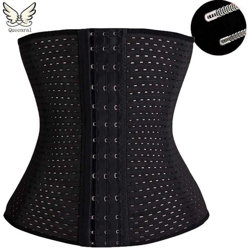 Corset  Waist trainer corsets Steel boned steampunk party  sexy corselet and bustiers Gothic Clothing Corsage modeling strap