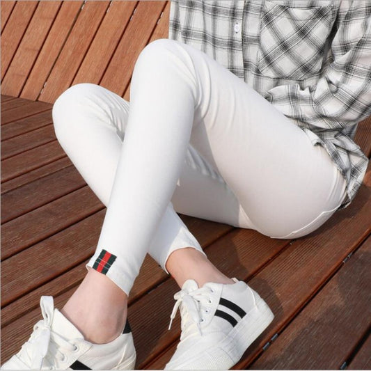 Fashion Women Casual Stretch Denim Jeans Leggings Jeggings Pencil Pants Black thickening Skinny Leggings Jeans Womens Clothing