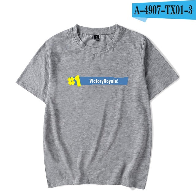 Fortnite T shirt Men and Women Casual Hipster Streetwear tshrit Summer Short Sleeve Tee Shirt Funny Print Homme Fortnite Top