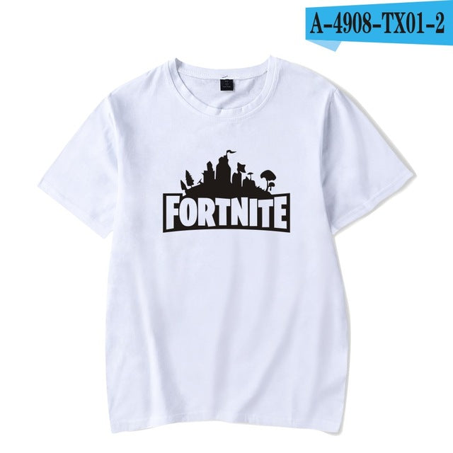 Fortnite T shirt Men and Women Casual Hipster Streetwear tshrit Summer Short Sleeve Tee Shirt Funny Print Homme Fortnite Top