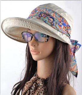 Free shipping 2018 summer hats for women chapeu feminino new fashion visors cap sun collapsible anti-uv hat 6 colors