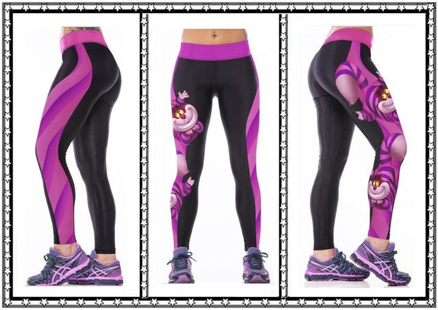 High Waist Workout Leggings 3d Print Skull Legging Push Up Breathable Spandex Fitness Clothing Sporting Leggins Women Pants