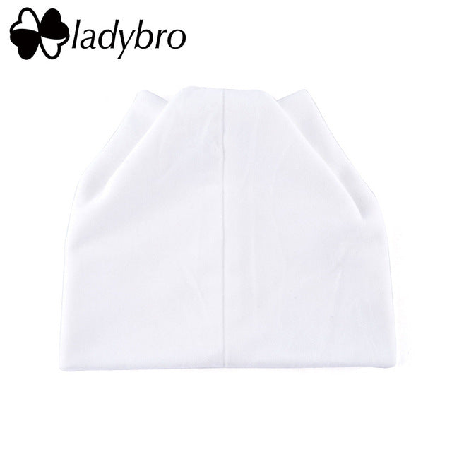 Ladybro Cute Velvet Beanies Hat Women Cat Ear Hat Autumn Warm Winter Hat For Female Skullies Beanie Hat Caps Lady Beanies Casual