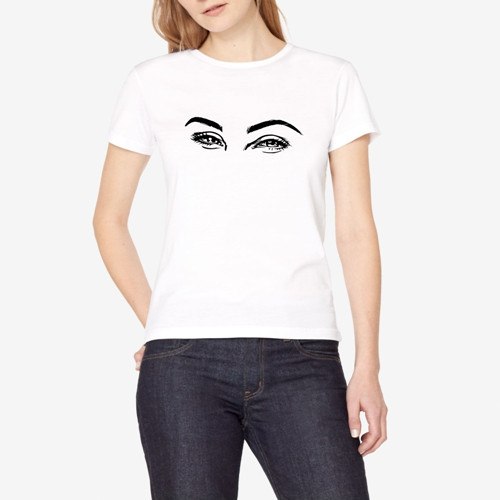 Porzingis Female T-shirt 2018 Facial Expression Printed T-Shirt Short Sleeve Casual Tops Funny Hipster Women T Shirts