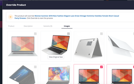 test sync product