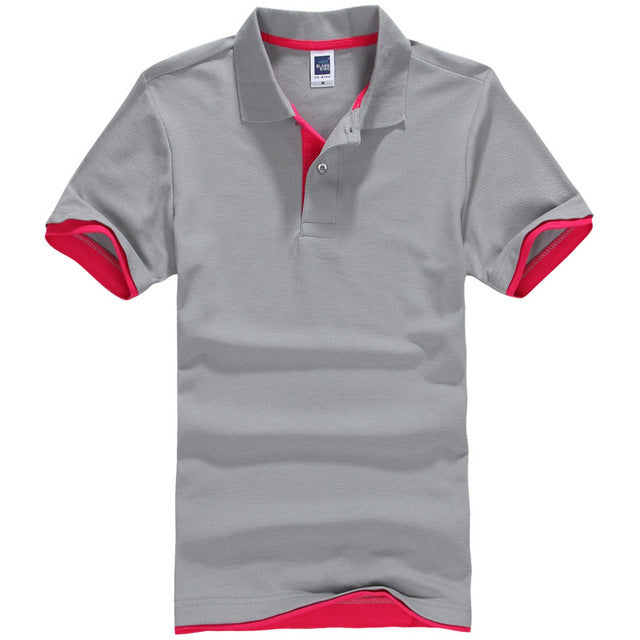 Thương hiệu Người Đàn Ông Mới của Polo Áo Sơ Mi Nam Cotton Ngắn Tay Áo Áo Sơ Mi Sportspolo Jerseys Golftennis Cộng Với Kích Thước XS-3XL Camisa polos Homme