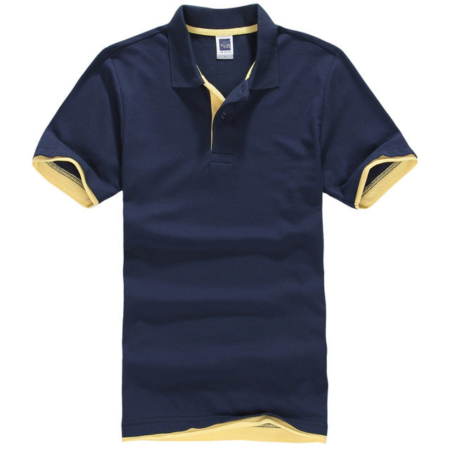 Thương hiệu Người Đàn Ông Mới của Polo Áo Sơ Mi Nam Cotton Ngắn Tay Áo Áo Sơ Mi Sportspolo Jerseys Golftennis Cộng Với Kích Thước XS-3XL Camisa polos Homme