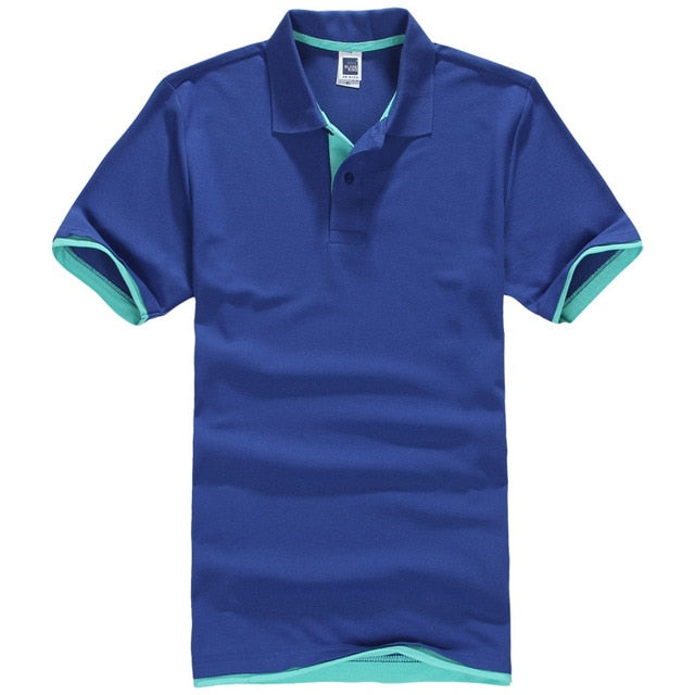 Thương hiệu Người Đàn Ông Mới của Polo Áo Sơ Mi Nam Cotton Ngắn Tay Áo Áo Sơ Mi Sportspolo Jerseys Golftennis Cộng Với Kích Thước XS-3XL Camisa polos Homme