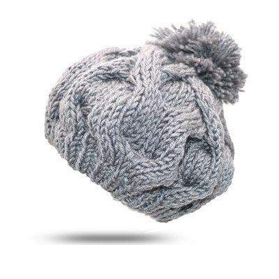 efero 1pcs Ball Cap Winter Hat for Women Girls Hats Knitted Beanies Hat Female Cap Crochet Chapeu Feminino Bonnet Femme Gorros