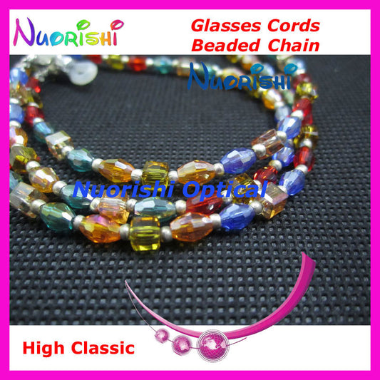 free shipping L818  high classic nice beaded eyeglasses sunglasses eyewear spectacle chain cords